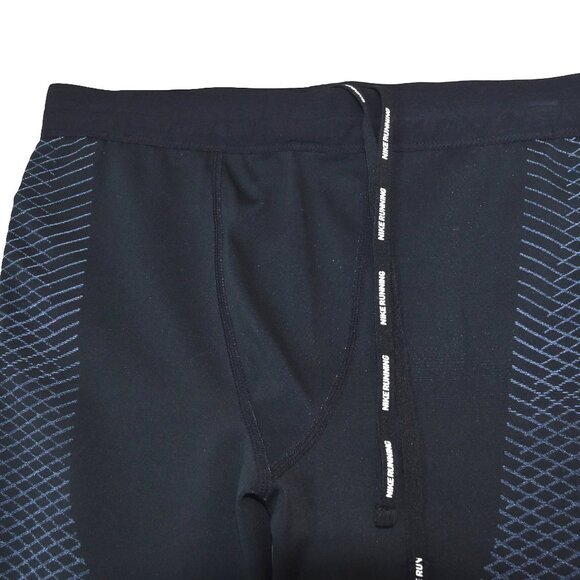 Nike Zonal Strength Leggings Designed for Runners Size Medium Navy - Picture 5 of 10